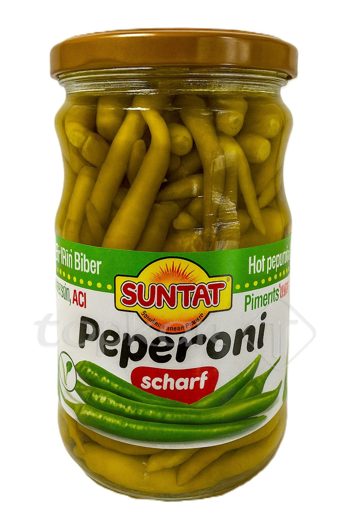 Suntat Pepperoni scharf