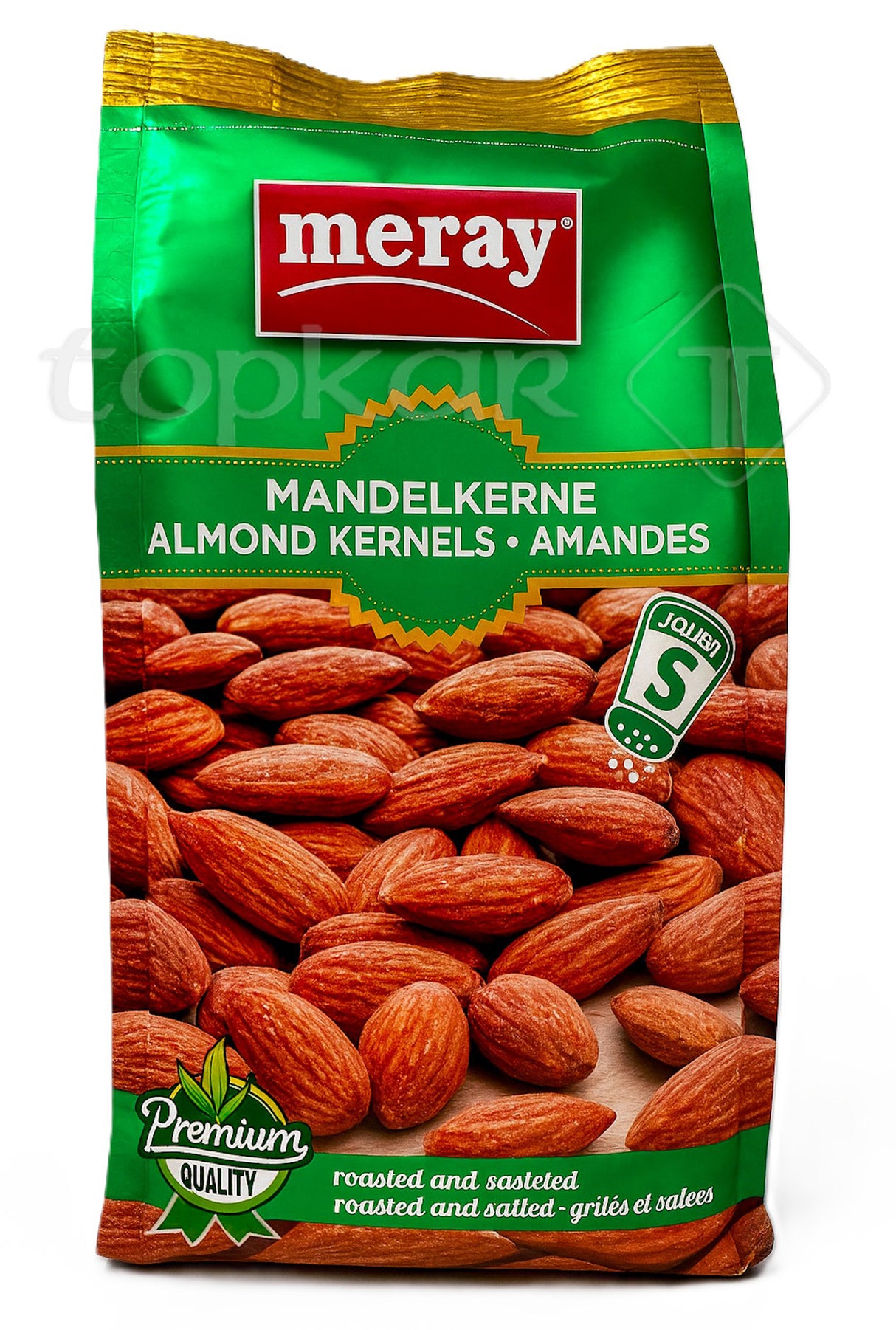 Meray Mandelnkerne gesalzen