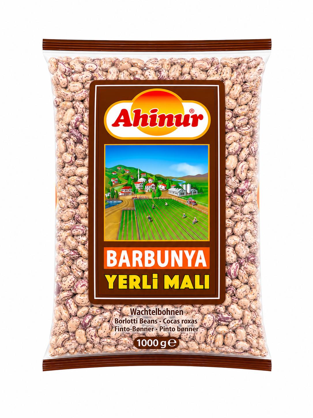 Ahinur Barbunya 1 kg – türkische Wachtelbohnen Borlotti aus heimischem Anbau