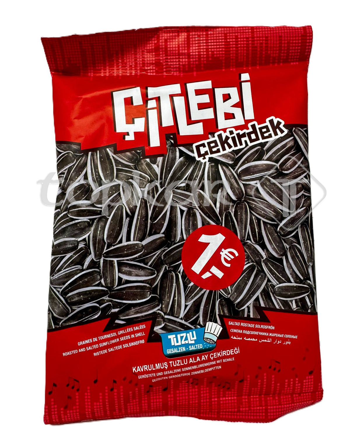 Citlebi Sonnenblumenkerne gesalzen, geröstete und gesalzene knackige Sonnenblumenkerne in Beutel