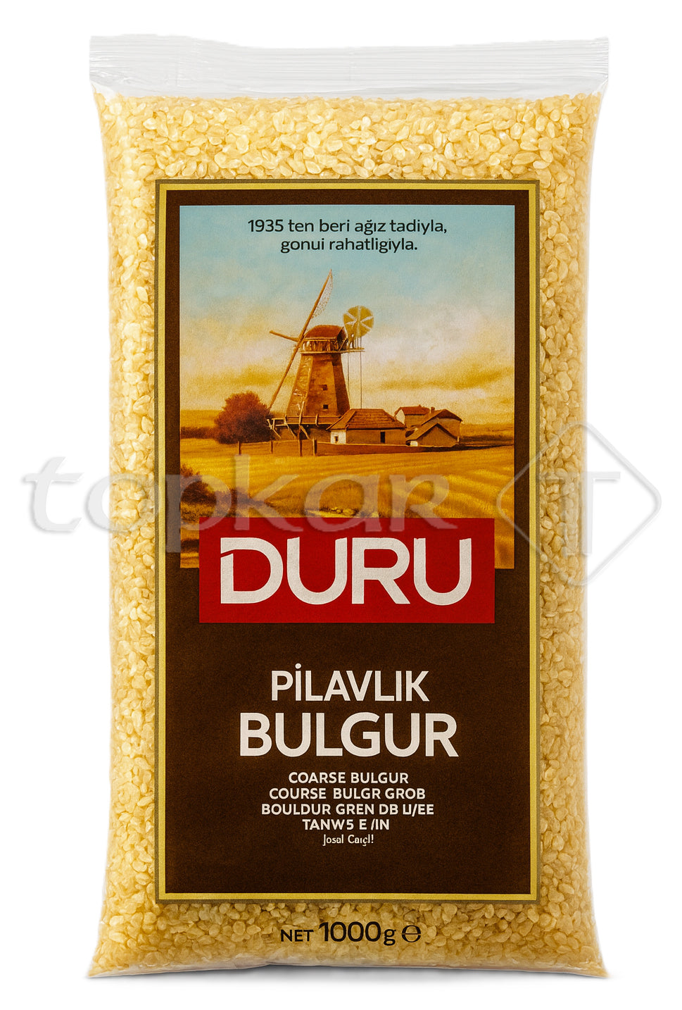 Duru Weizengrütze grob, grobes Grießprodukt in 1000g Packung für vielseitige Zubereitungen