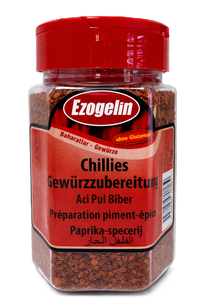Ezogelin Chillies Gewürzzubereitung – Acı Pul Biber Chiliflocken