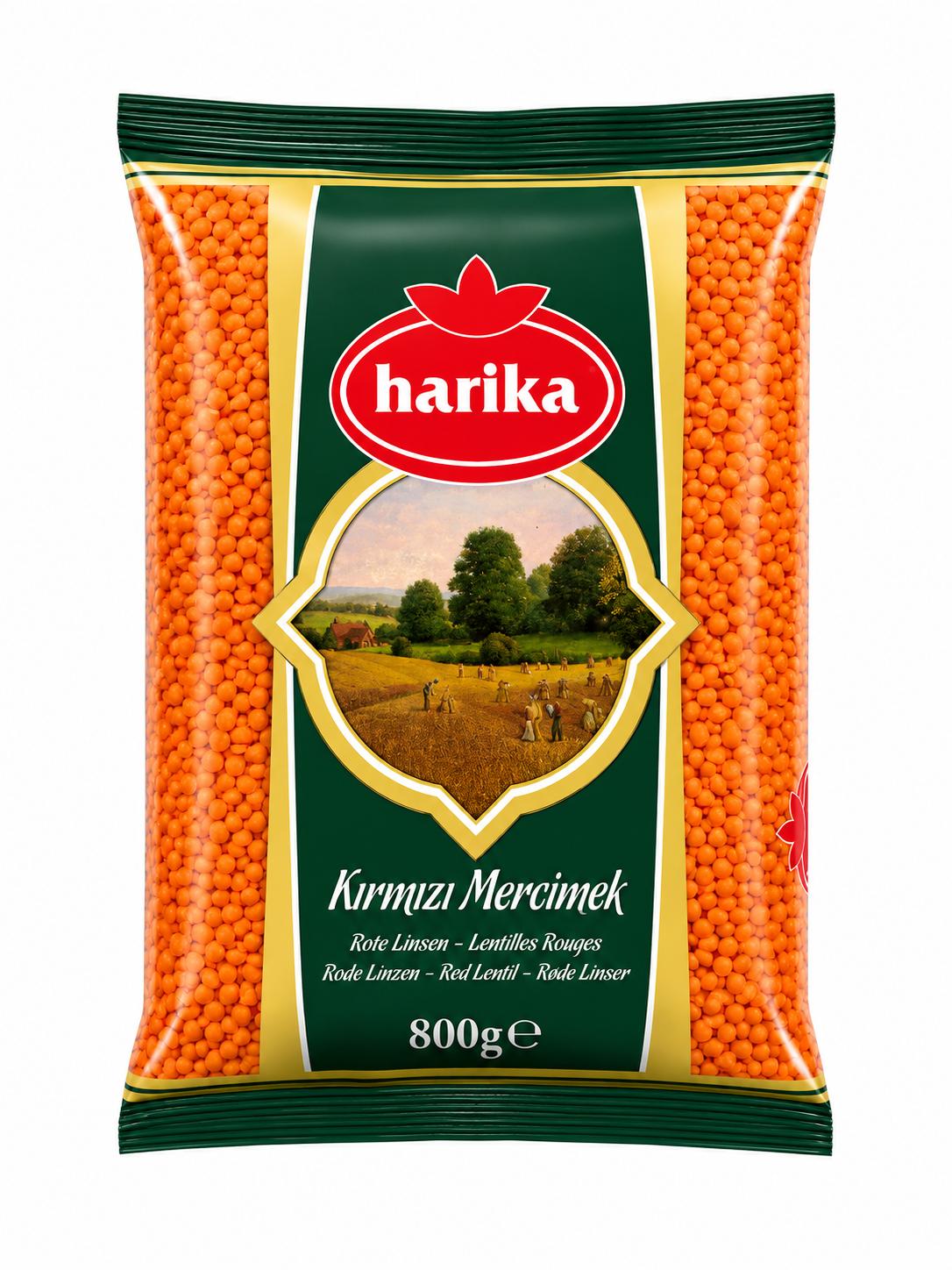 Harika Kırmızı Mercimek 800g – türkische rote Linsen für Mercimek Çorbası