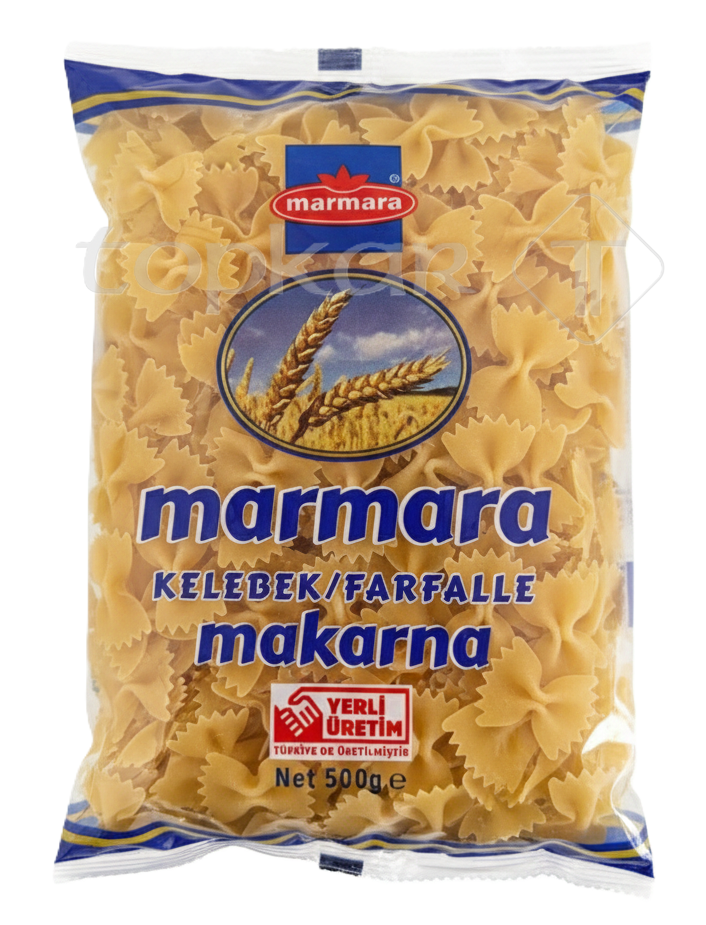 Marmara Farfalle Nudeln 500g – Hartweizengrieß Pasta