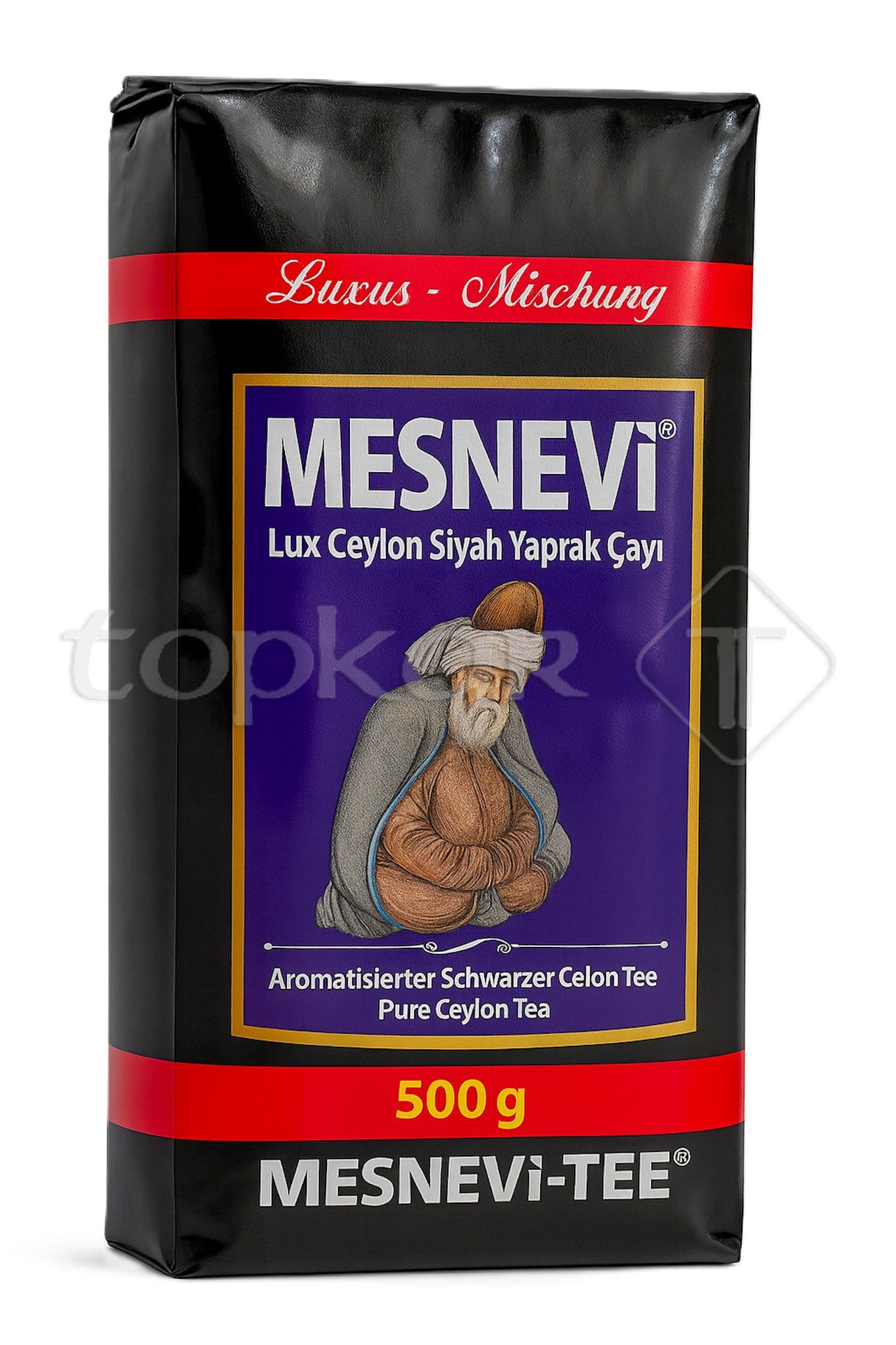 Schwarzer Luxus-Ceylon-Tee mit traditionellem aromatischem Geschmack.