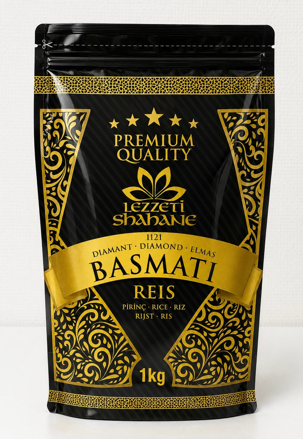Lezzeti Shahane Basmati Reis Diamant 1121 1kg – Elmas Basmati Pirinç Premium Quality