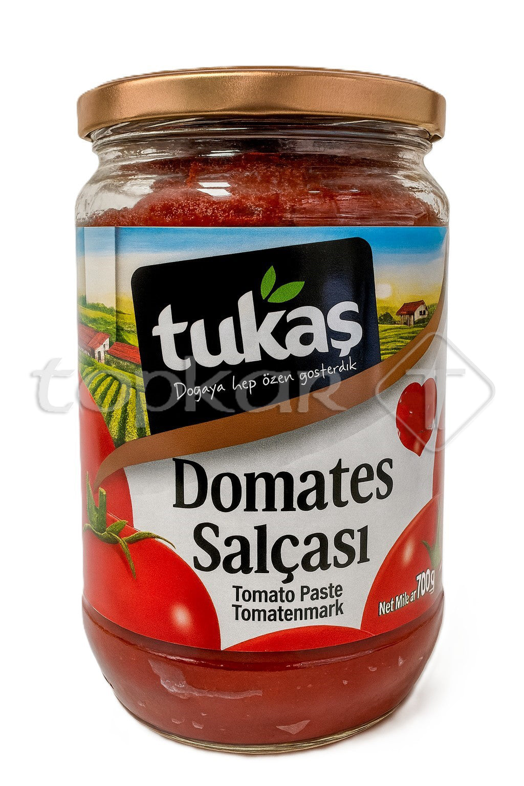 Tukas Tomatenmark, reichhaltige rote Tomatenpaste für vielfältige kulinarische Anwendungen.