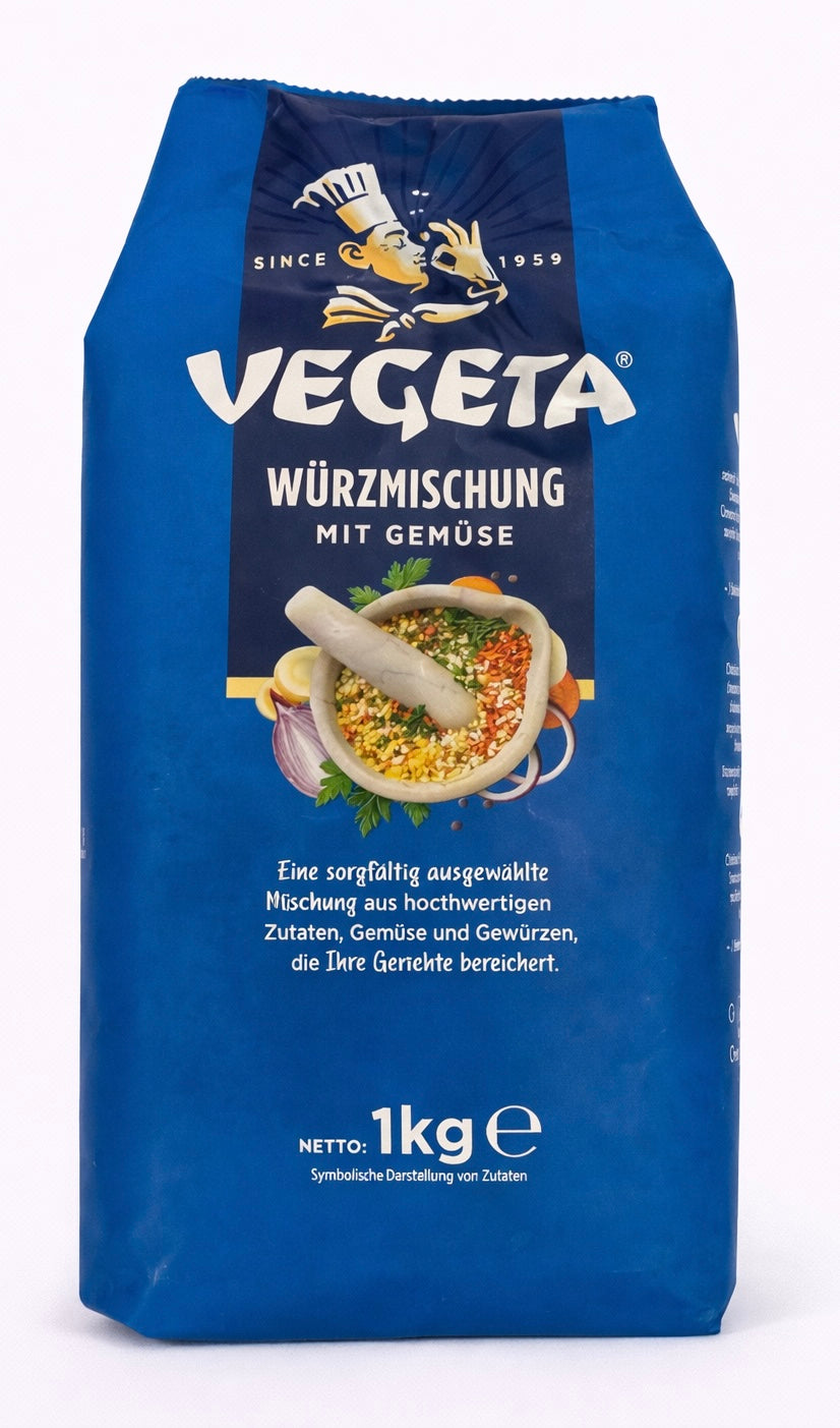 Vegeta Würzmischung mit Gemüse 1kg – Podravka Universalgewürz vegan
