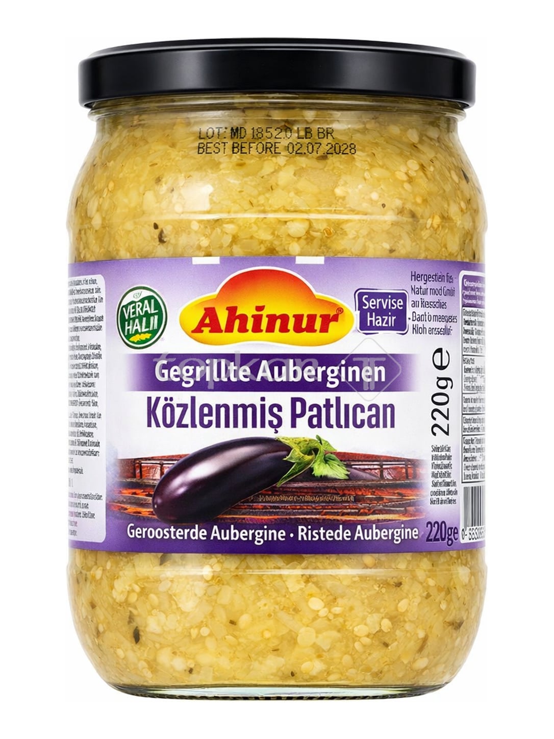 Ahinur Gegrillte Auberginen