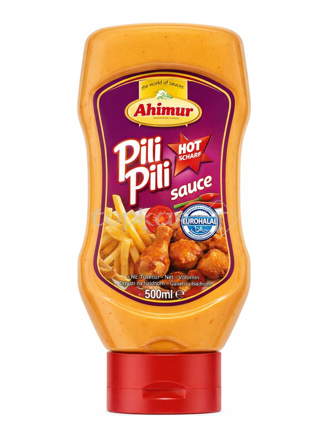 Ahinur Pili Pili Sauce 500 ml – scharfe türkische Pili Pili Sos für Döner