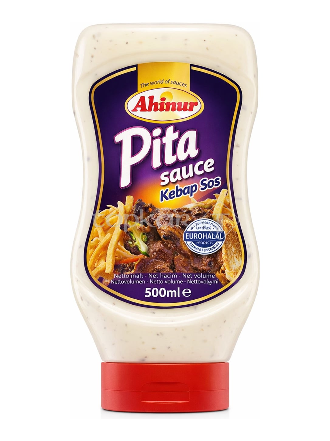 Ahinur Pita Kebap Sauce 500 ml – Kebap Sos cremige Döner Soße