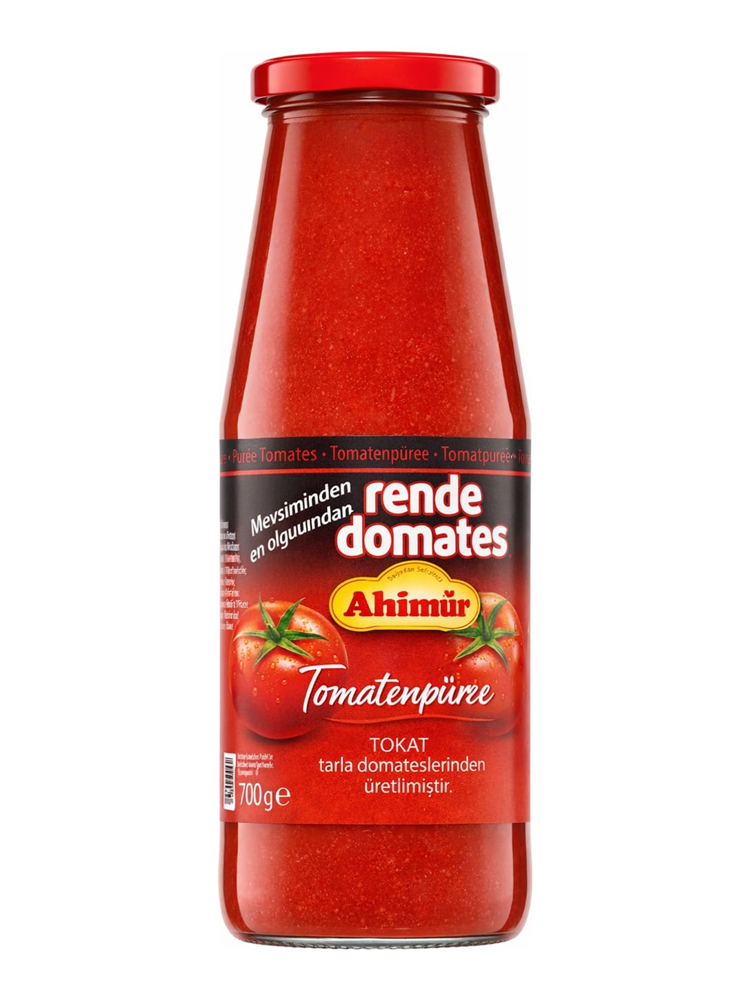 Ahinur Tomatenpüree 700g – Rende Domates türkisches Tomatenpüree aus Tokat
