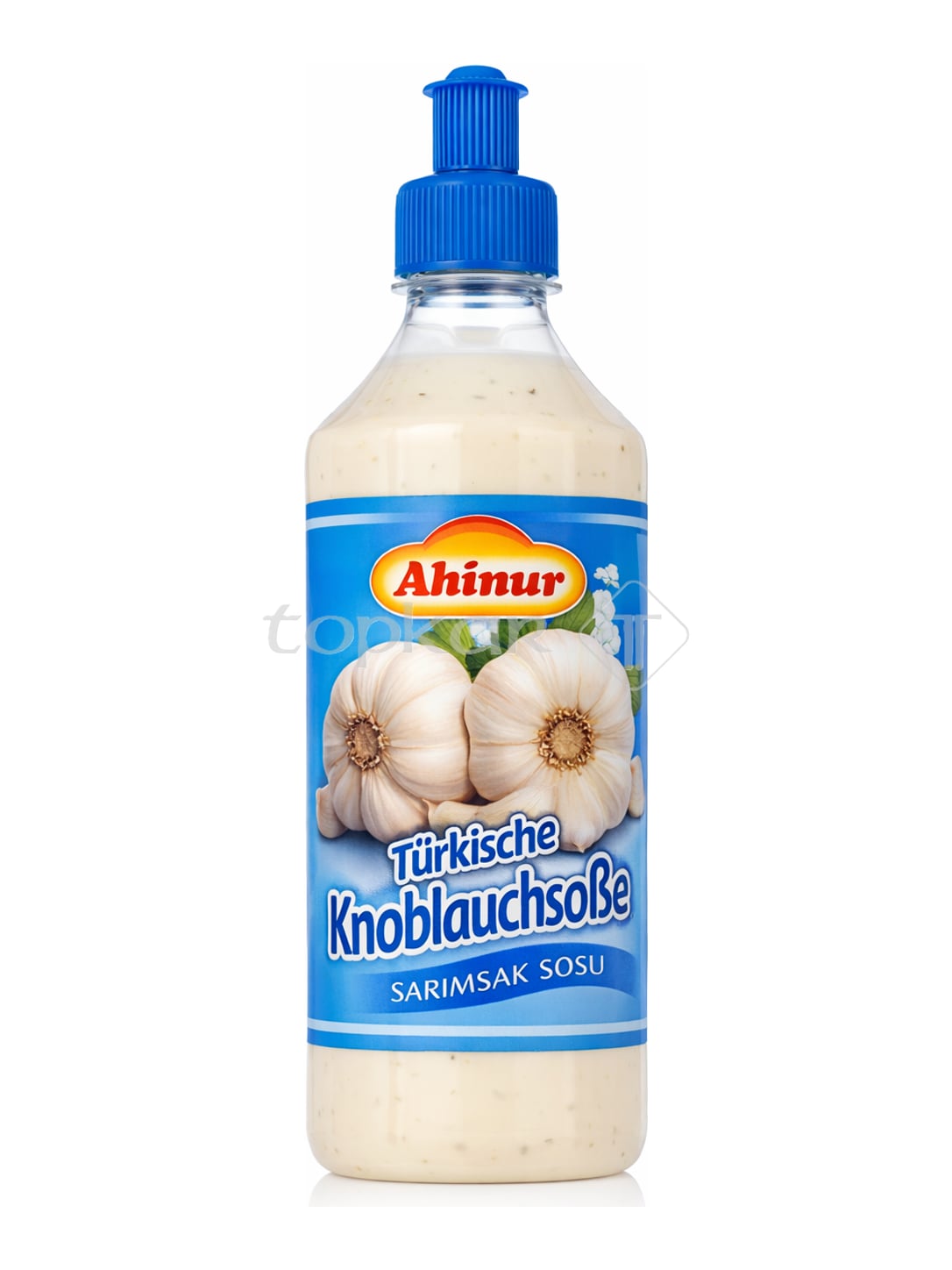 Ahinur Türkische Knoblauchsoße 500 ml – Sarımsak Sosu Knoblauchsauce
