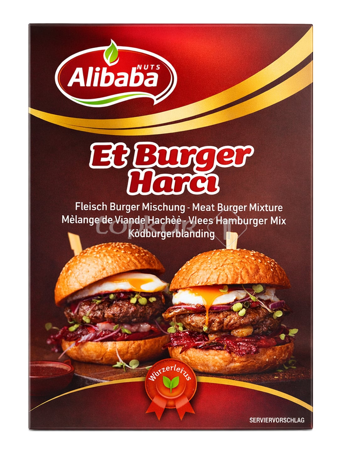 Alibaba Nuts Burger Gewürzmischung 90g – Et Burger Harcı türkisches Hamburger Gewürz