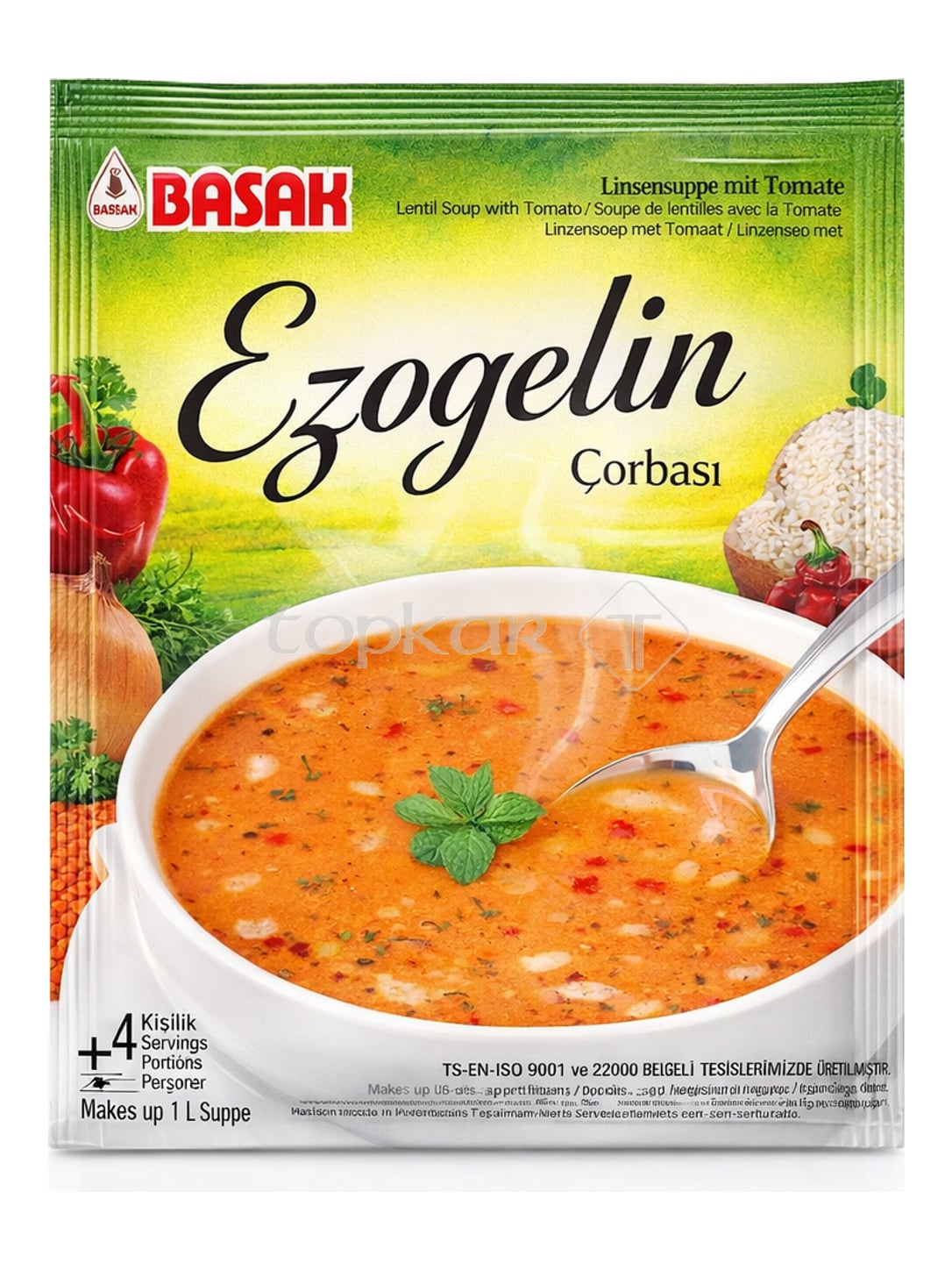 Başak Ezogelin Suppe 75g – Ezogelin Çorbası türkische Linsensuppe