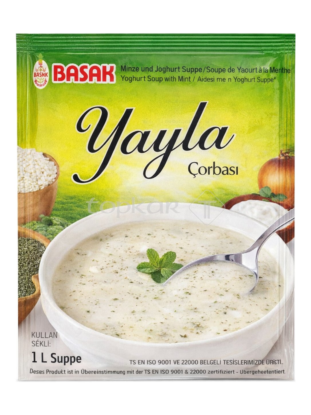Başak Joghurtsuppe mit Minze 75g – Yayla Çorbası türkische Instant-Suppe