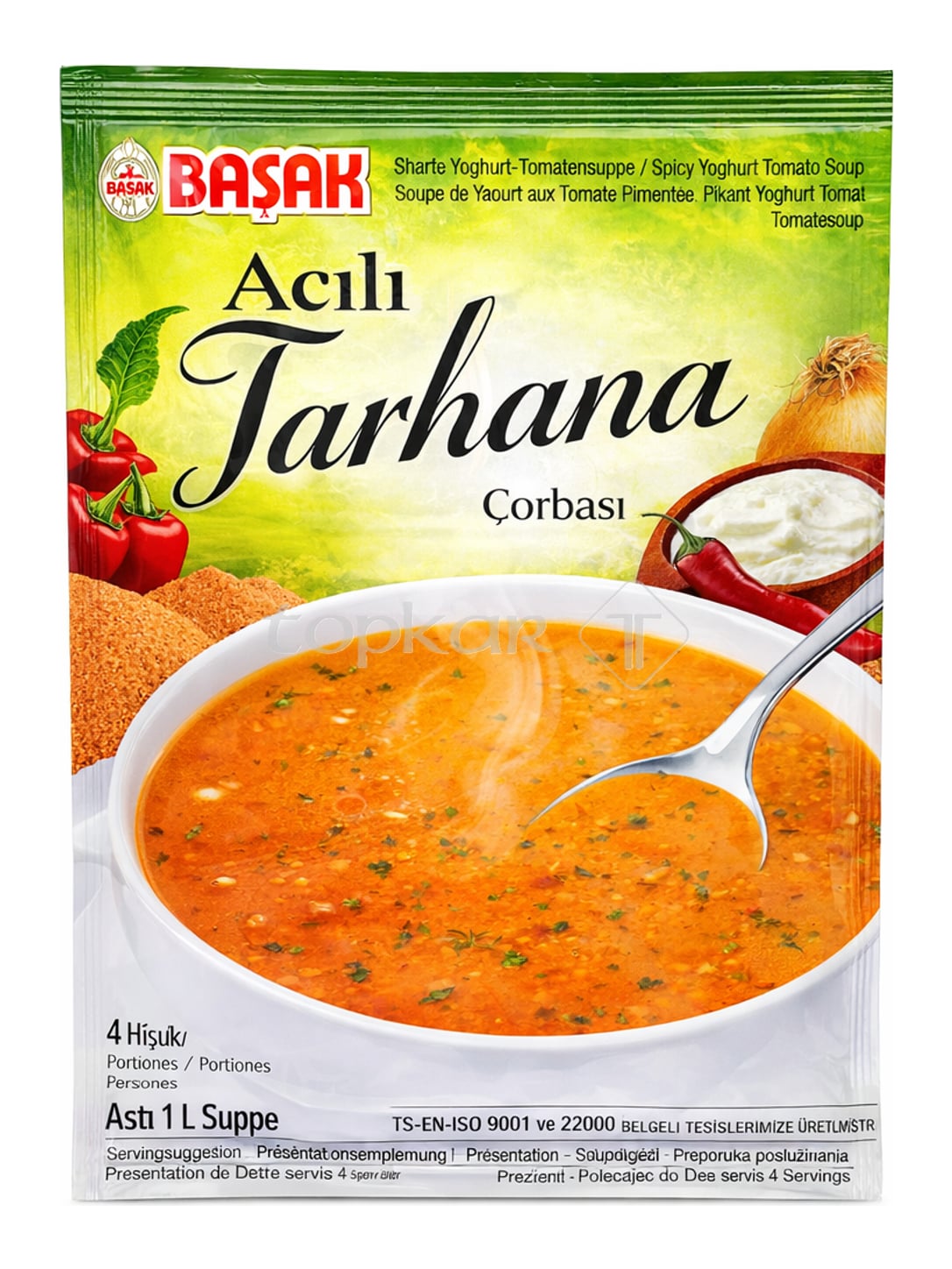 Basak Scharfe Tarhana Suppe 65g – Acılı Tarhana Çorbası türkische Suppe