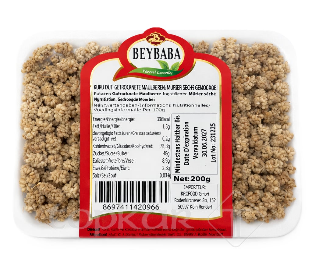 Beybaba Getrocknete Maulbeeren