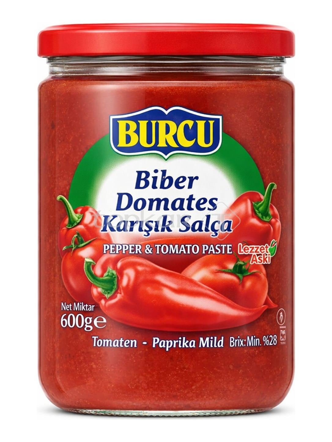 Burcu Paprika-Tomatenmark gemischt