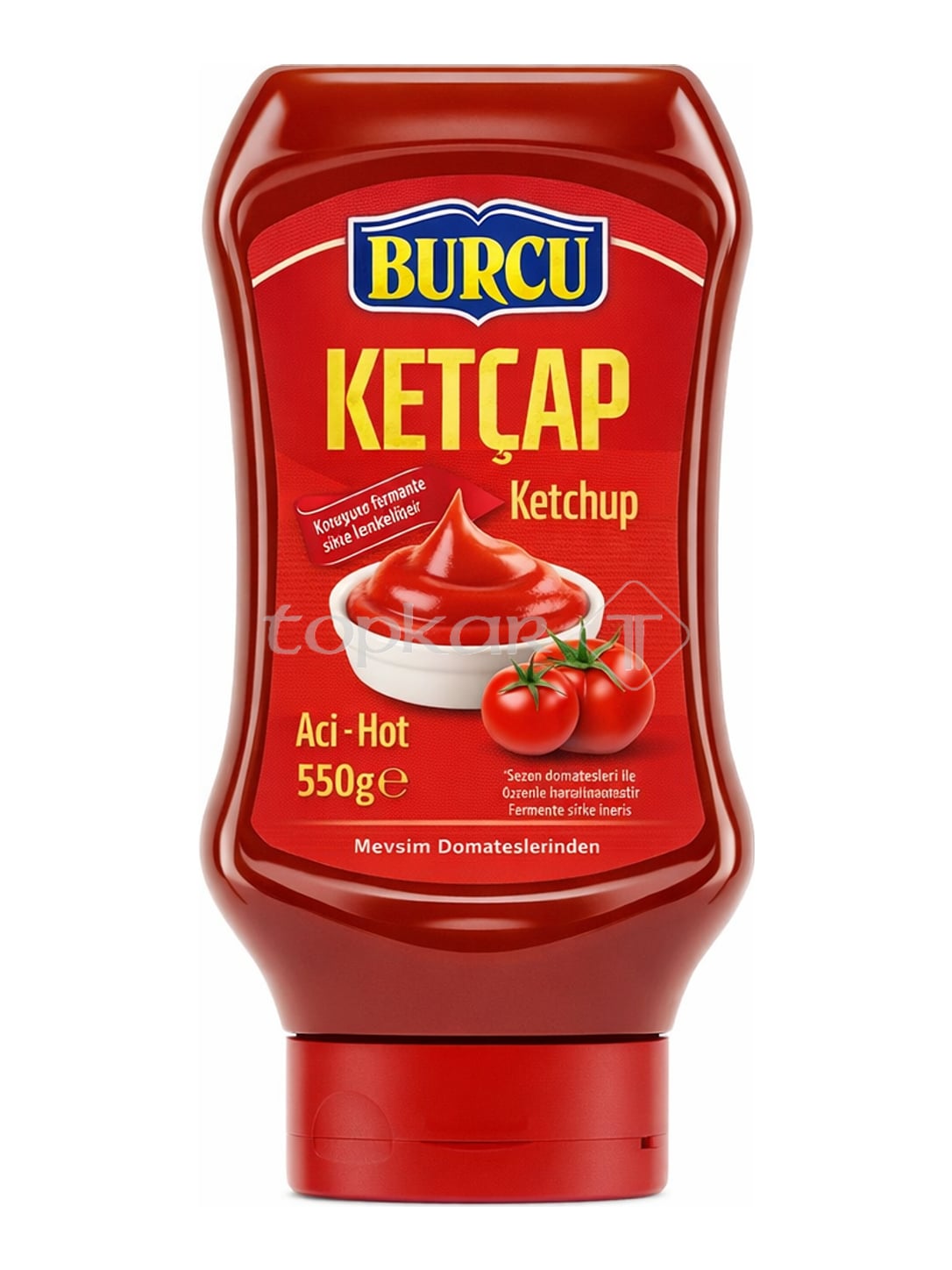 Burcu Scharfer Ketchup 550g – Acı Ketçap Hot türkischer Ketchup