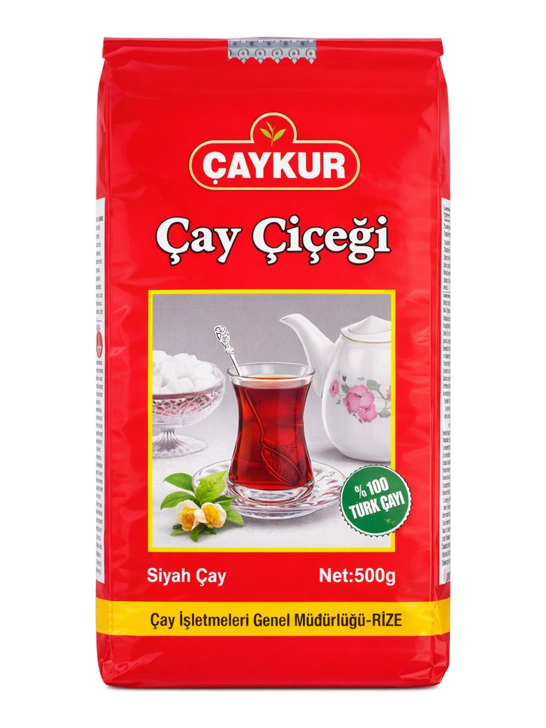 Çaykur Çay Çiçeği Siyah Çay 500g – Türkischer Schwarztee aus Rize