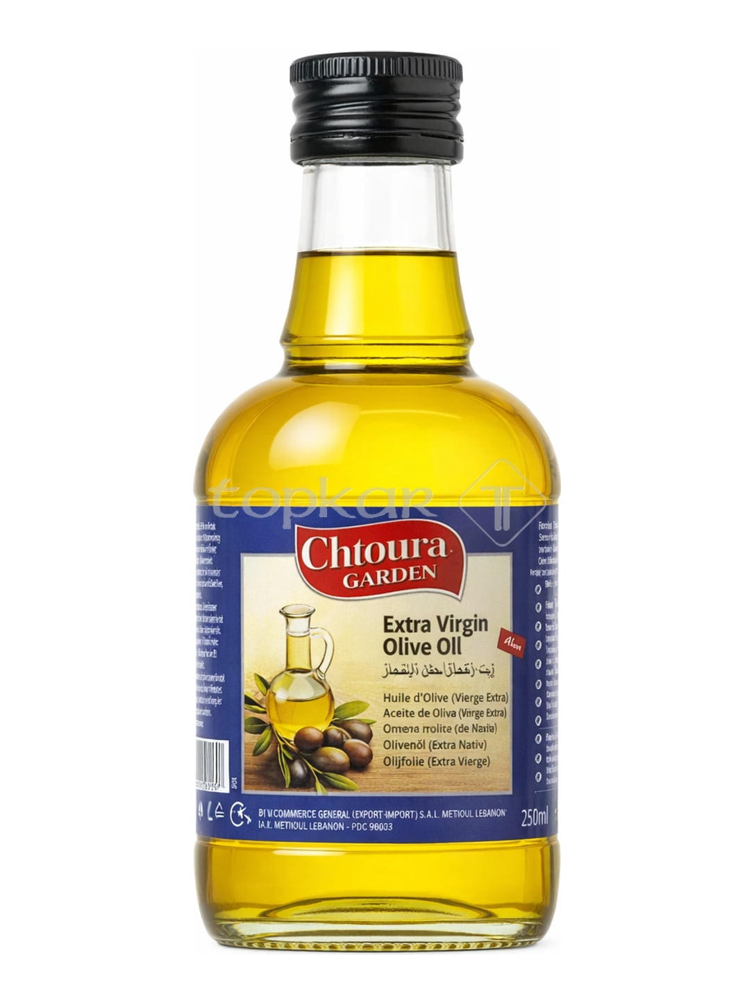 Chtoura Garden Natives Olivenöl Extra 250 ml – libanesisches Extra Virgin Olive Oil