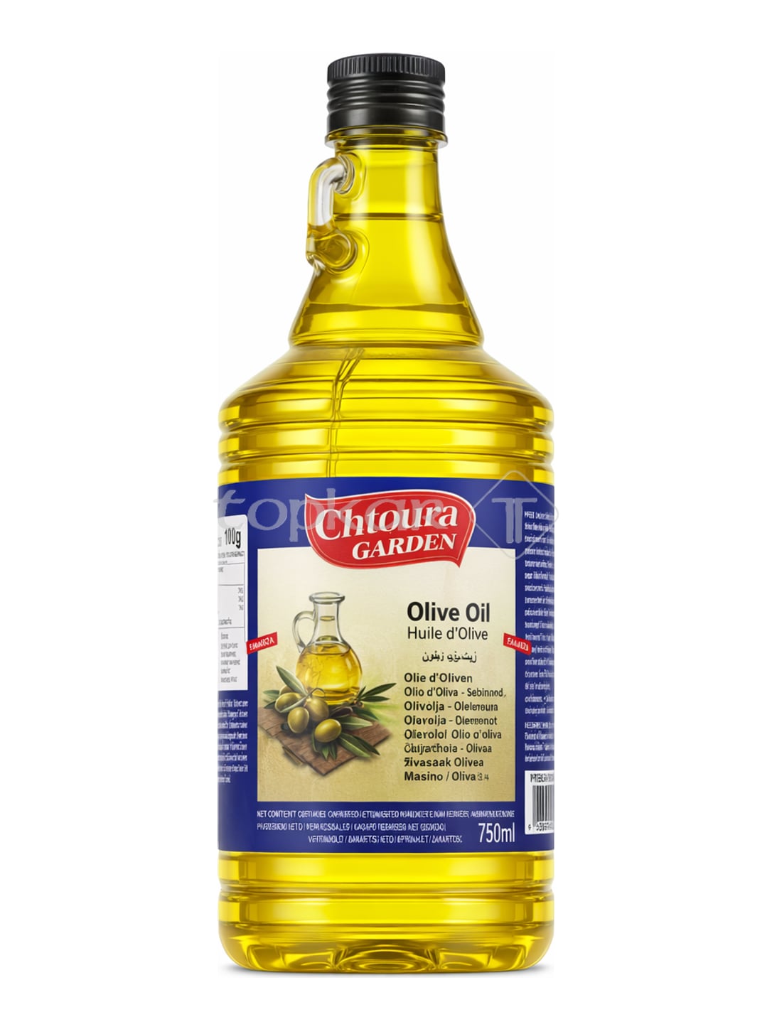 Chtoura Garden Olivenöl 750 ml – libanesisches Huile d'Olive Olive Oil