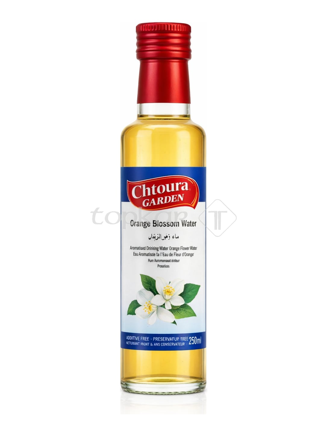 Chtoura Garden Orangenblütenwasser 250 ml – Orange Blossom Water aromatisches Blütenwasser