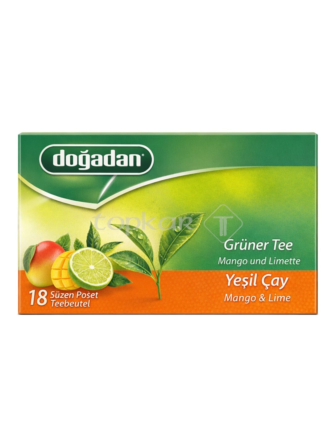 Dogadan Grüner Tee Mango und Limette