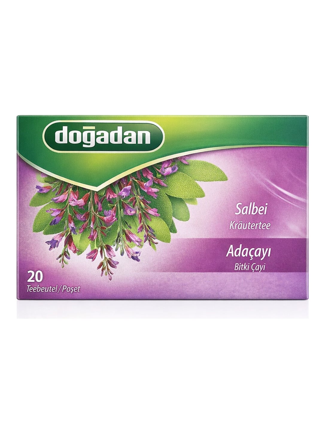 Doğadan Salbei Kräutertee 26g – Adaçayı Bitki Çayı 20 Teebeutel