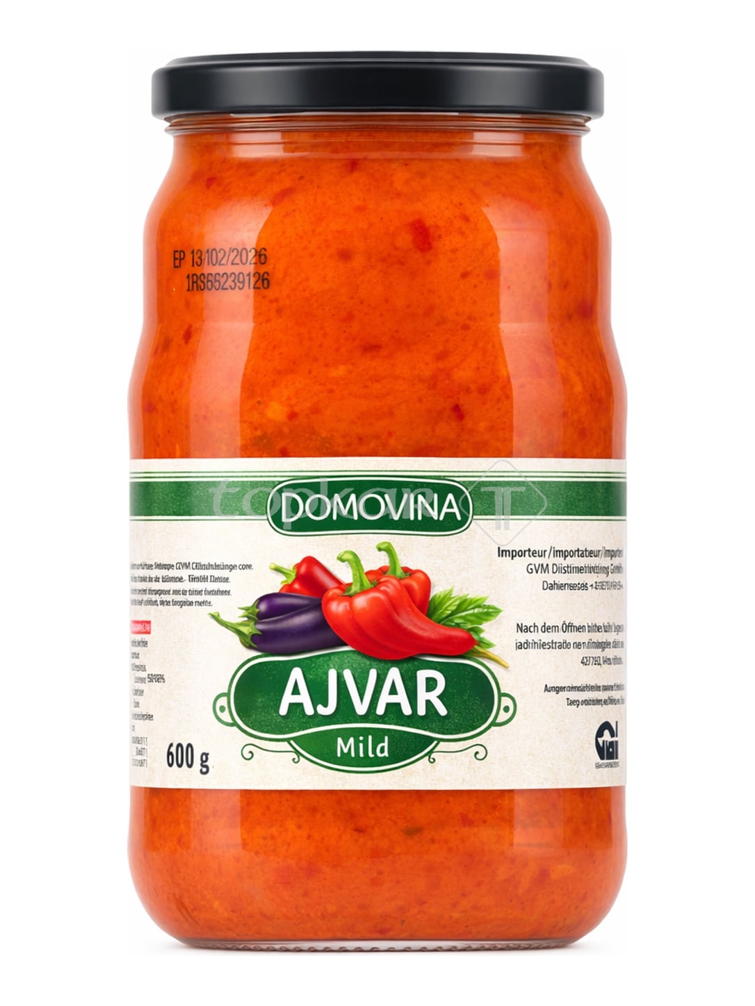Domovina Ajvar Mild