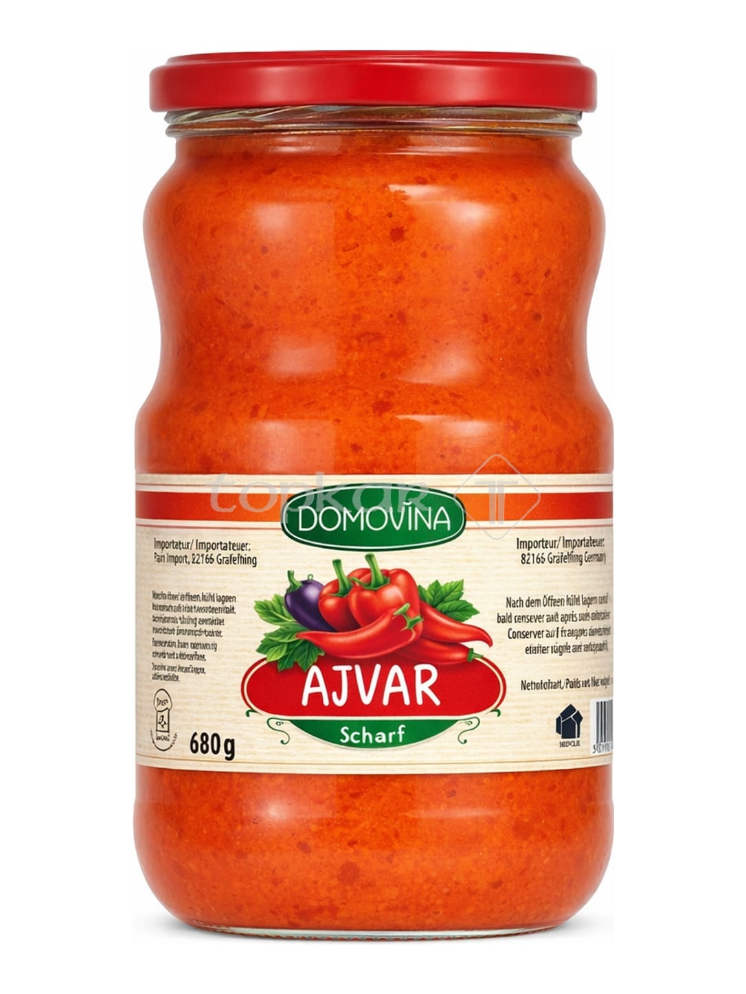 Domovina Ajvar Scharf