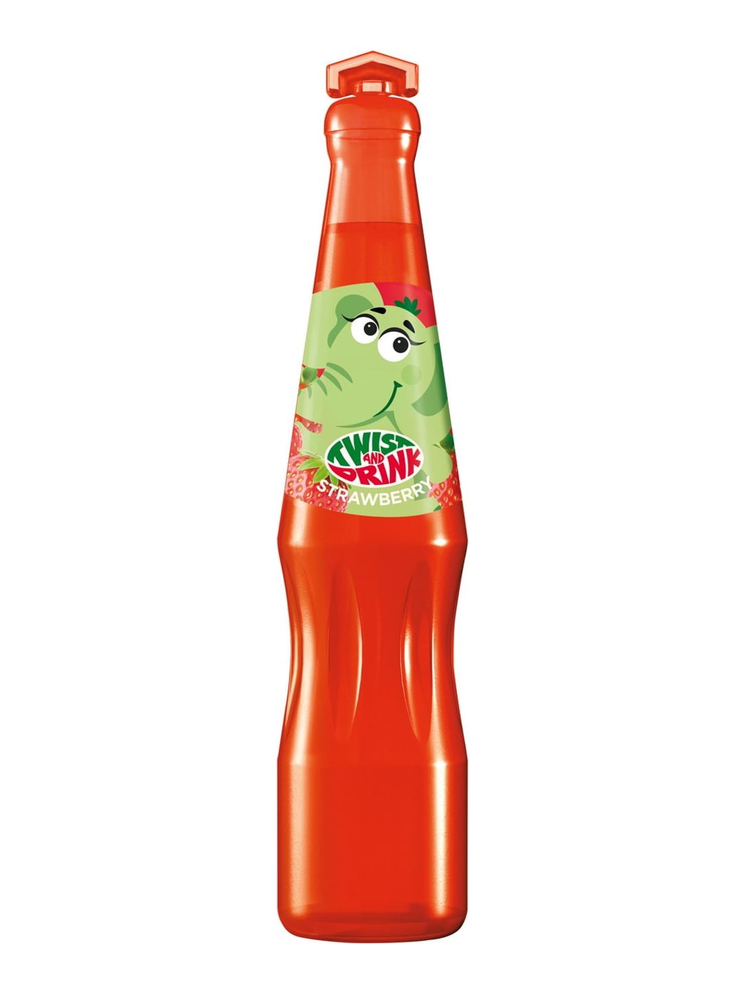 Dreh und Trink Erdbeere 200 ml – Kindergetränk mit Erdbeergeschmack