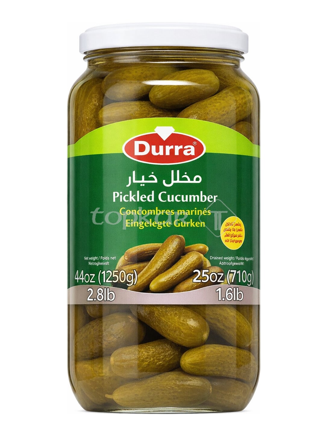 Durra Eingelegte Gurken 1250g – Salatalık Turşusu Pickled Cucumber