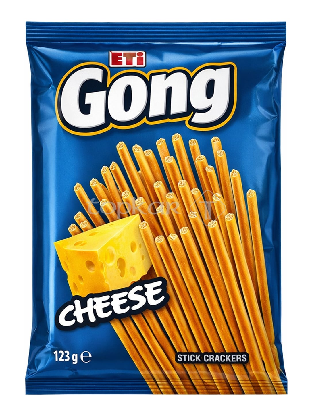 Eti Gong Käse Cracker Sticks 123g – Gong Peynirli Çubuk Kraker türkischer Käsesnack