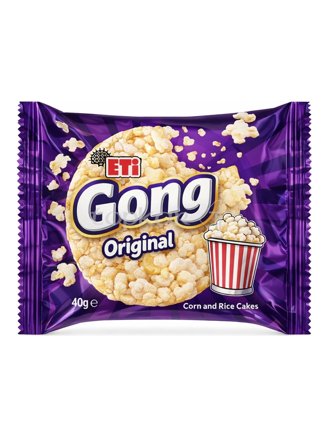 Eti Gong Original 40g – Mais- und Reiswaffeln knuspriger Snack