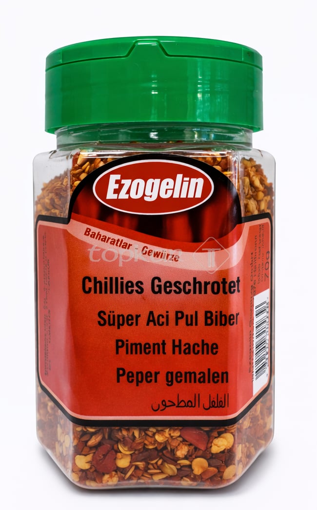 Ezogelin Chillies Geschrotet