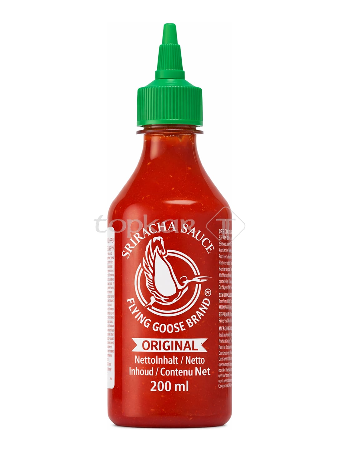Flying Goose Sriracha Sauce Original 200 ml – scharfe Chilisauce aus Thailand