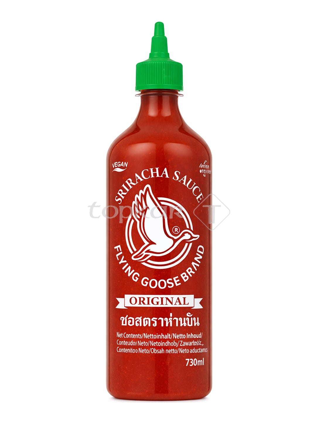 Flying Goose Brand Sriracha Sauce Original 730 ml – scharfe Chilisauce aus Thailand