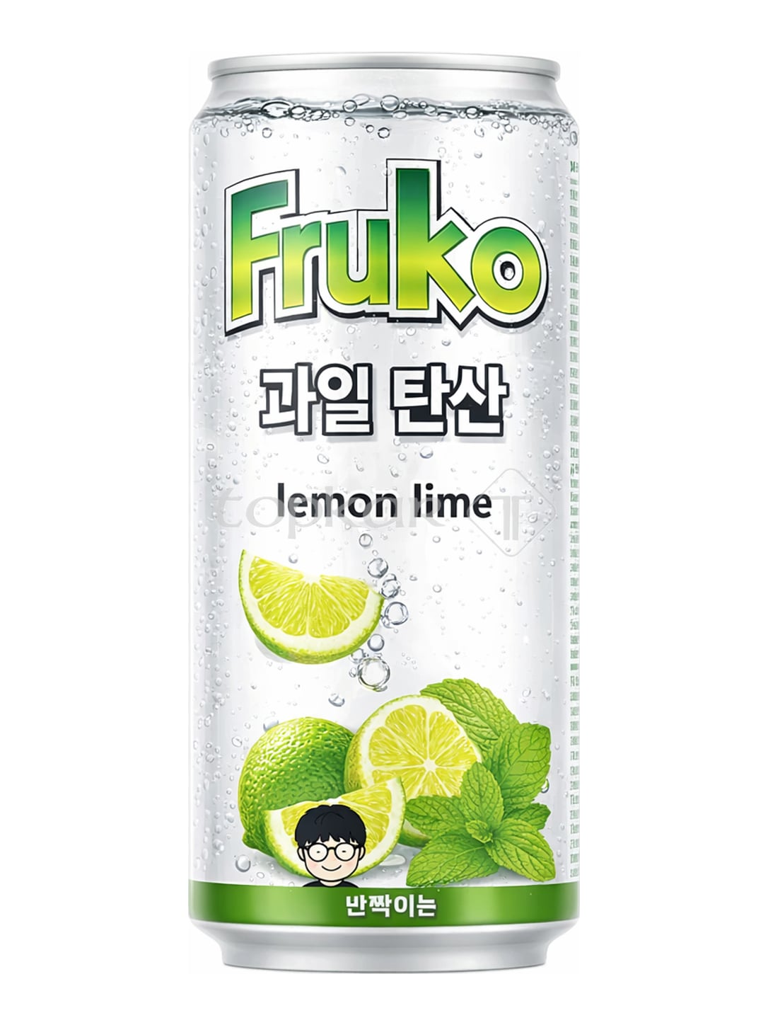 Fruko Lemon Lime 330 ml – Limonade mit Limette und Minze
