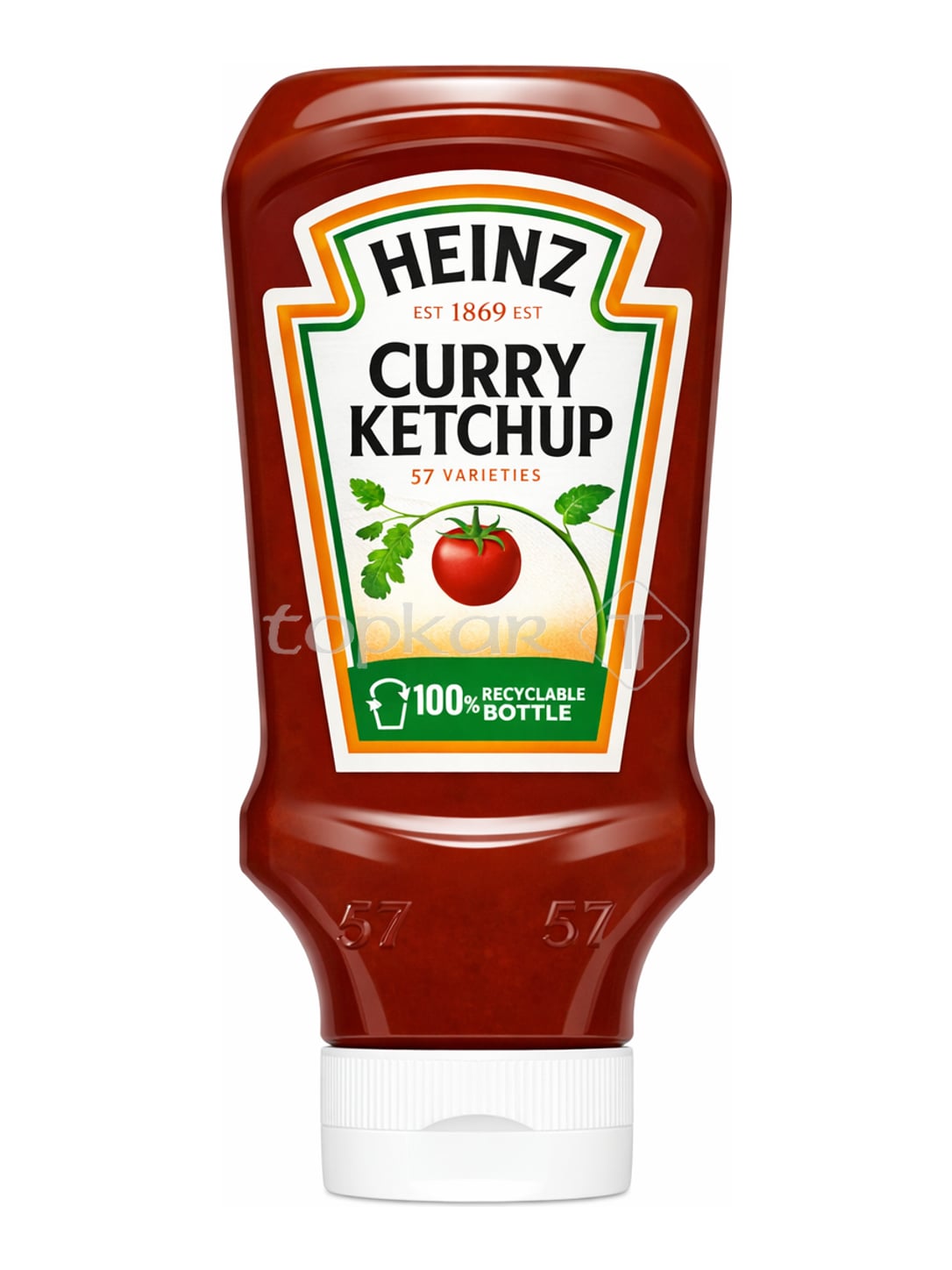 Heinz Curry Ketchup 500 ml – fruchtig-würzige Curry Gewürzsauce