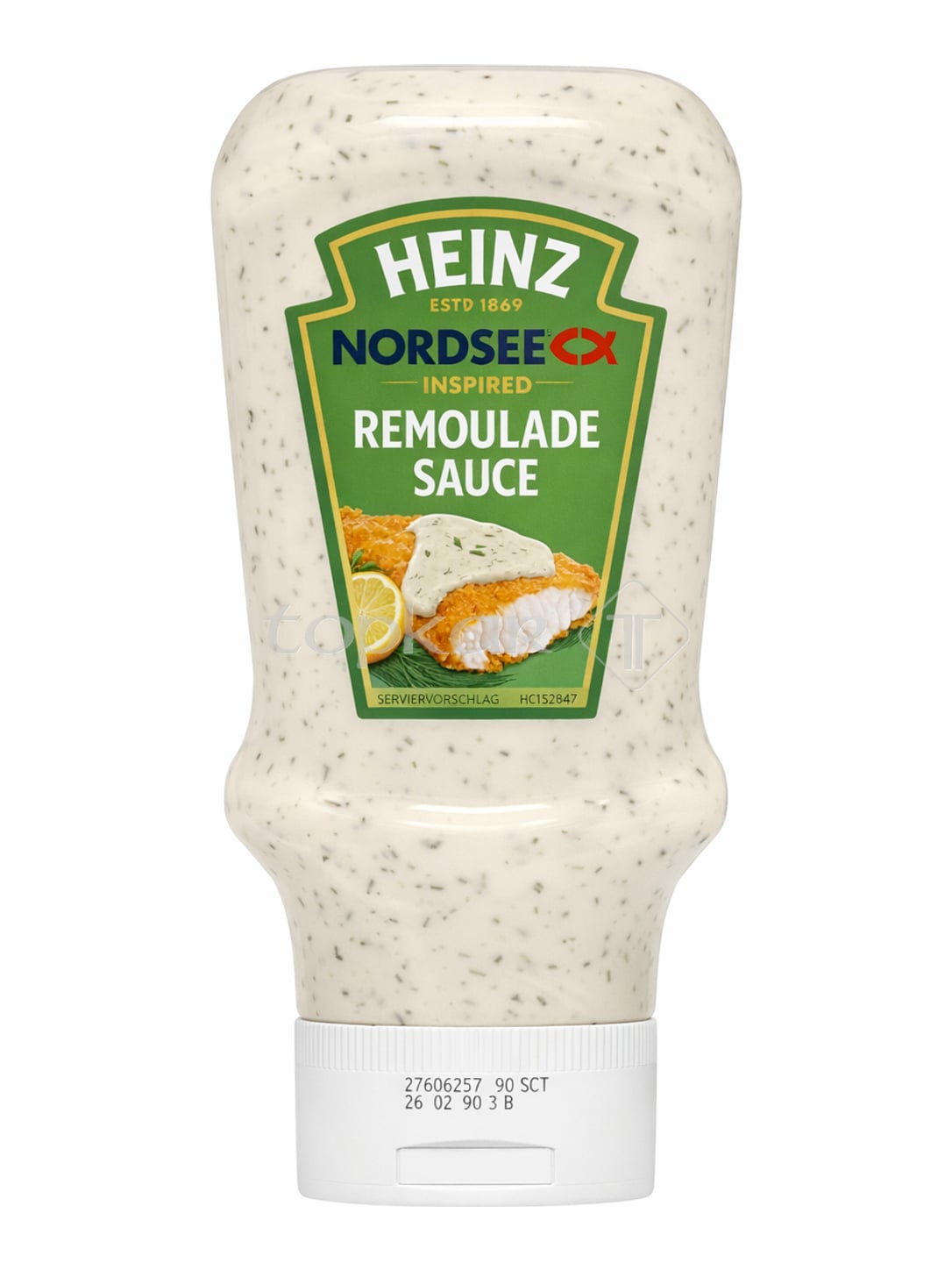 Heinz Nordsee Remoulade Sauce 400g – cremige Remouladensauce für Fisch