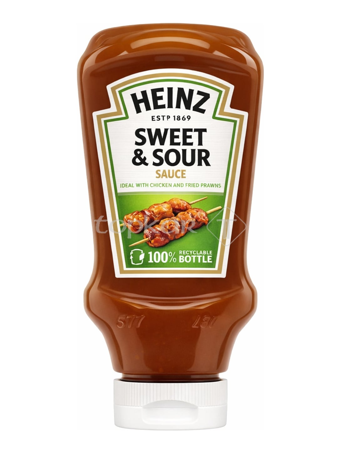 Heinz Süß-Sauer Sauce 260g – Sweet & Sour Sauce fruchtig mit Ananas
