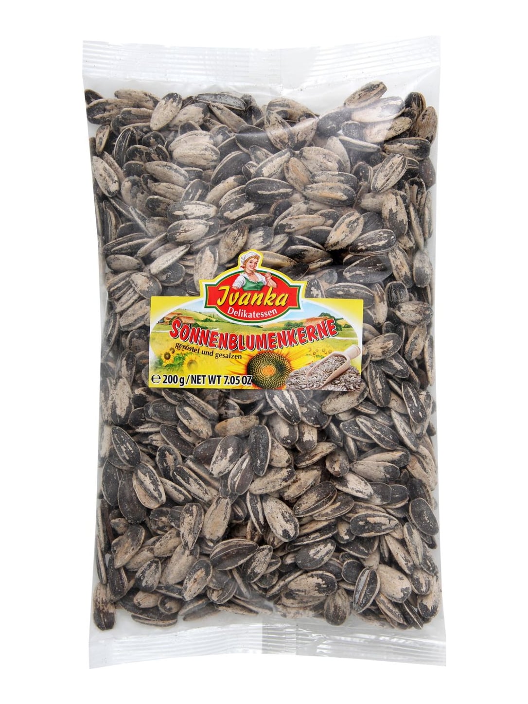 Ivanka Sonnenblumenkerne 200g – geröstet und gesalzen Snack