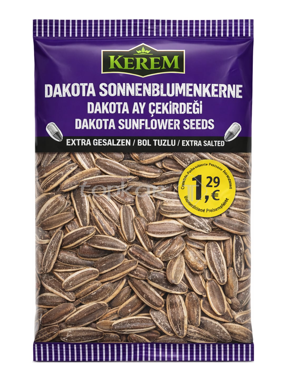 Kerem Dakota Sonnenblumenkerne 150g – Ay Çekirdeği geröstet gesalzen