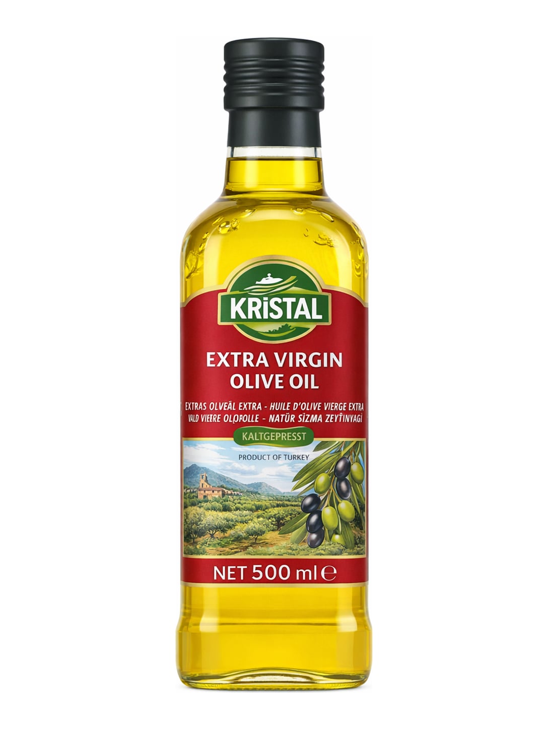 Kristal Extra Virgin Olive Oil 500 ml – Naturel Sızma Zeytinyağı natives Olivenöl extra