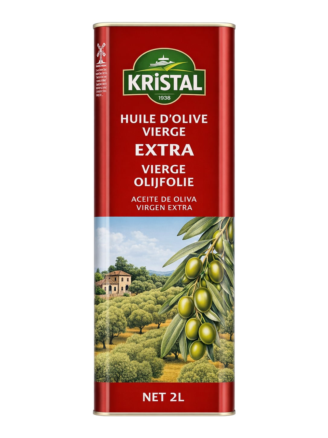 Kristal Natives Olivenöl Extra 2L – Sizma Zeytinyagi Extra Virgin Olive Oil