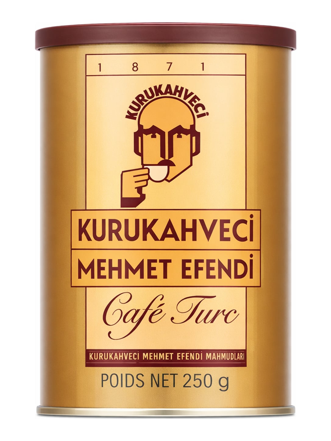 Kurukahveci Mehmet Efendi Türkischer Kaffee 250g – Türk Kahvesi gemahlener Arabica-Kaffee