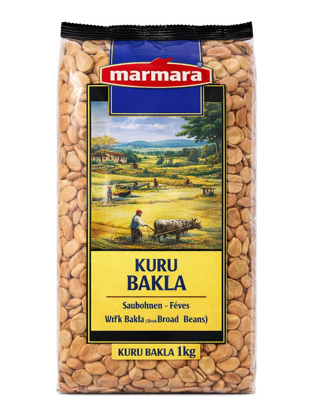 Marmara Kuru Bakla 1 kg – Getrocknete Saubohnen Broad Beans