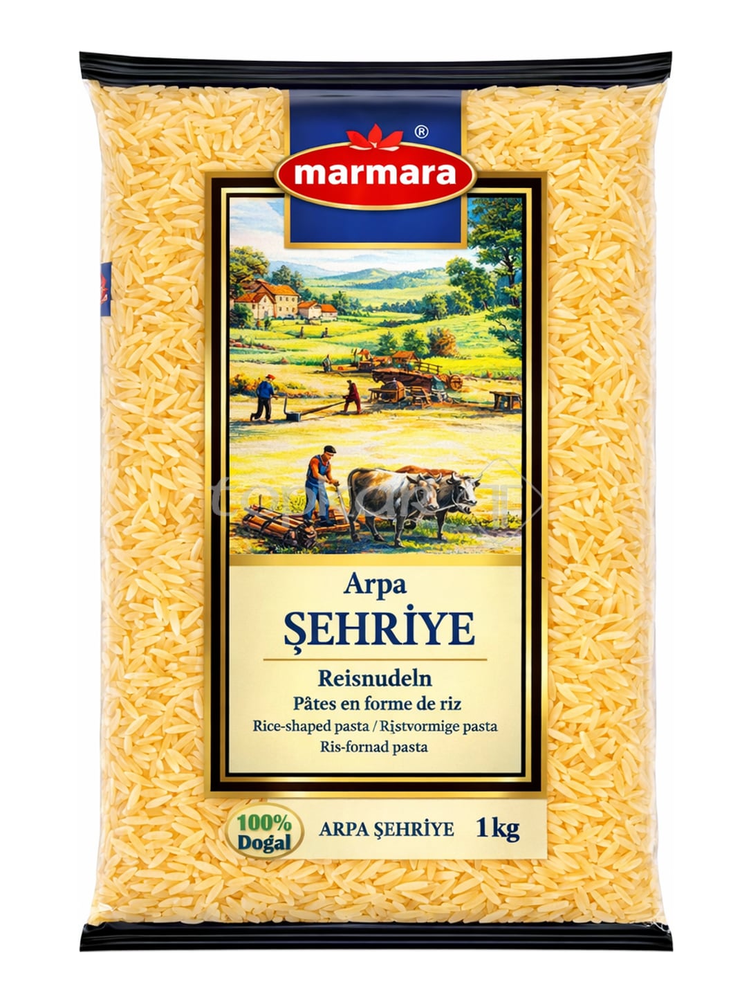 Marmara Arpa Şehriye 1 kg – Kritharaki Reisnudeln aus Hartweizen